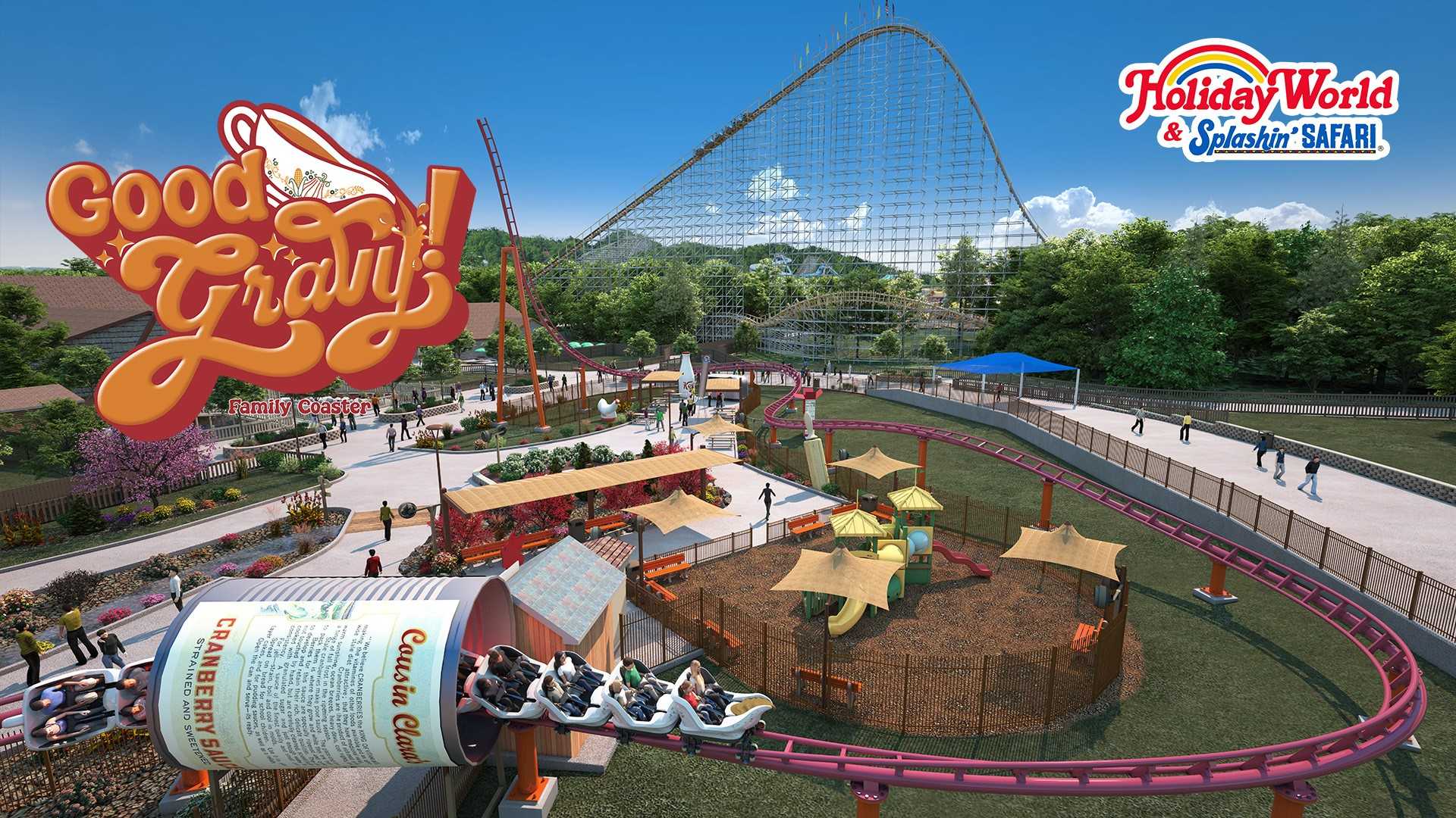 Holiday World announces new gravy themed roller coaster first of