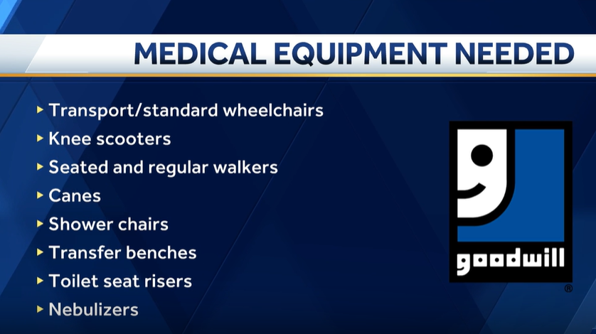 Goodwill asking for more donations to keep program for borrowing medical equipment