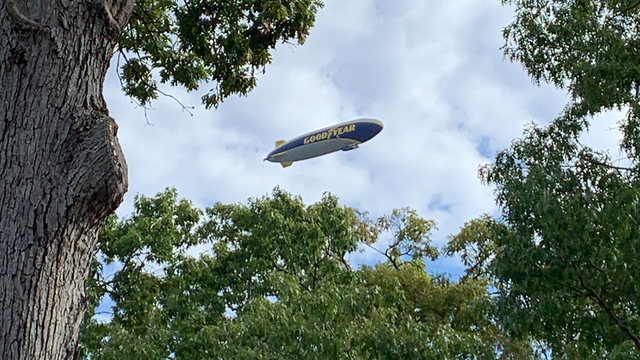 Why the Goodyear Blimp is flying above Northwest Arkansas. - Vimarsana News