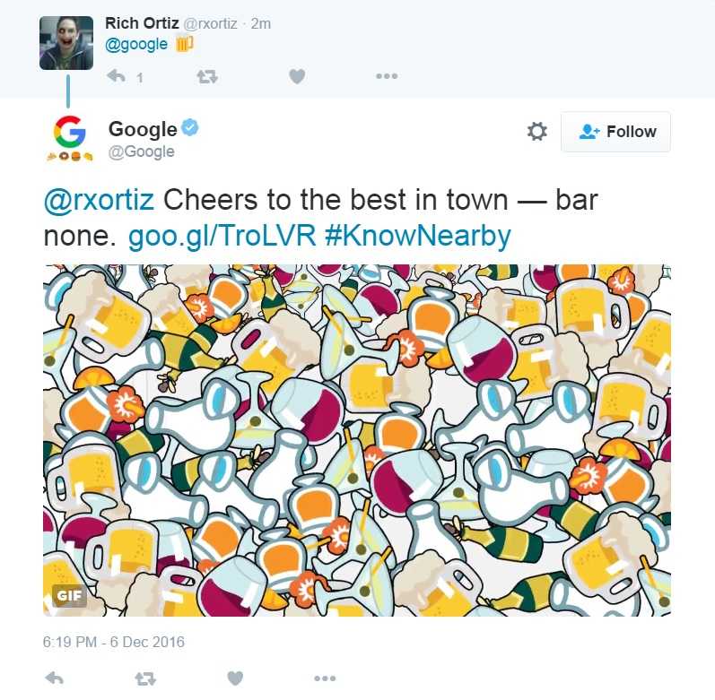 Looking For A Place To Eat Try Tweeting Google Looking For A Place To Eat Try Tweeting Google