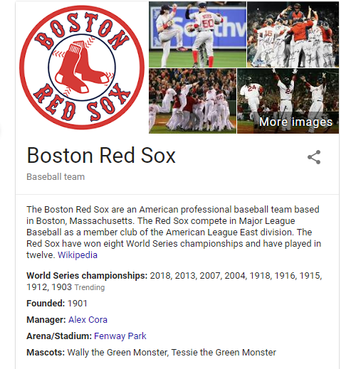 Tessie (Boston Red Sox), SportsMascots Wikia