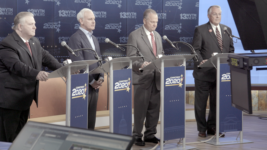 Alabama Republicans Stanley Adair, Bradley Byrne, Roy Moore and Arnold Mooney took part in WVTM 13's live debate Thursday night.
