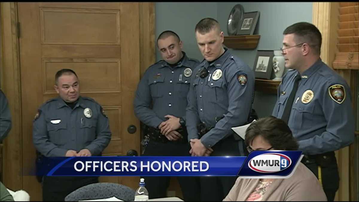 Two Gorham police officers recognized for heroic efforts