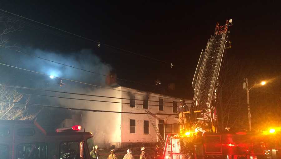 Multiple towns battle fire in Gorham