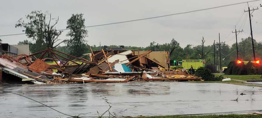 NWS: EF2 tornado touched down in Goshen during Wednesday storms