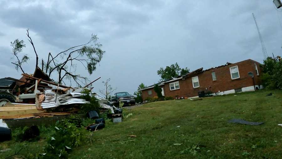 Goshen Township homes, businesses damaged after tornado, severe storms