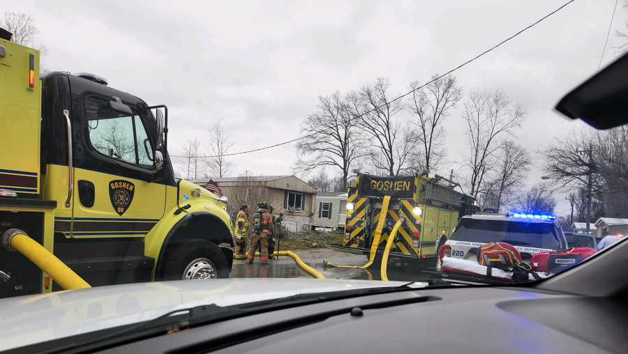 Coroner Man dies following Goshen Township house fire
