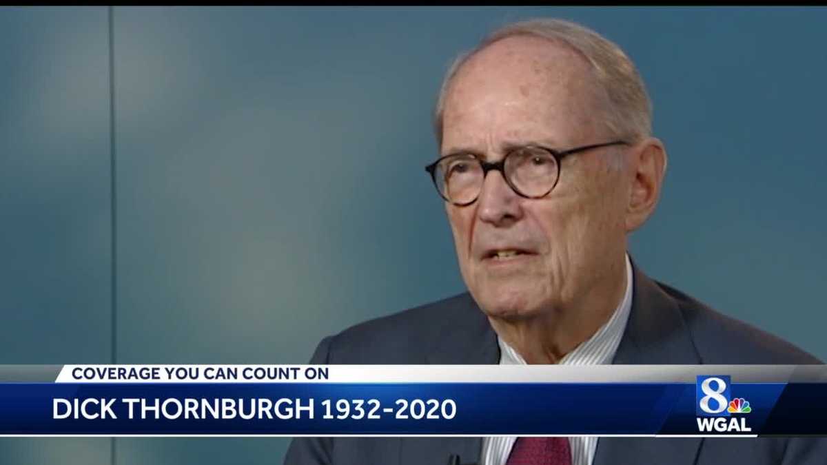 DICK THORNBURGH, former Pennsylvania governor and US attorney general, dies