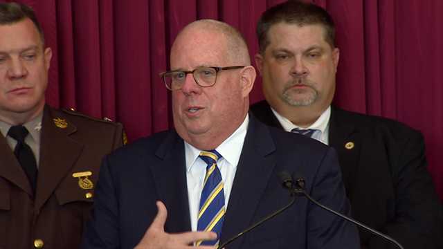 Hogan launches initiatives to address violent crime in Baltimore