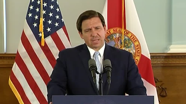 Gov Ron Desantis Gives Update From South Florida