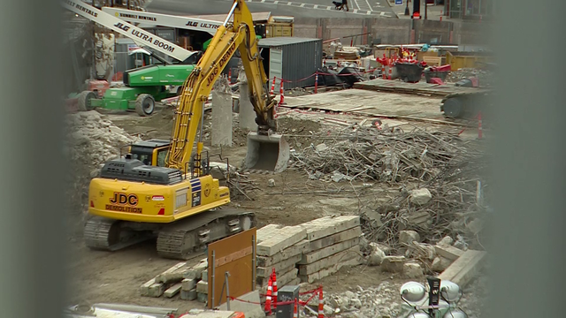 Massive Gov't Center parking garage demo nears completion - Vimarsana News