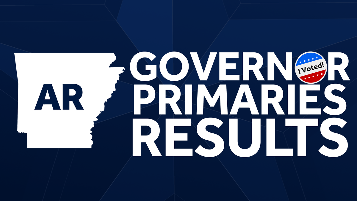 2022 Arkansas governor's race primary election results