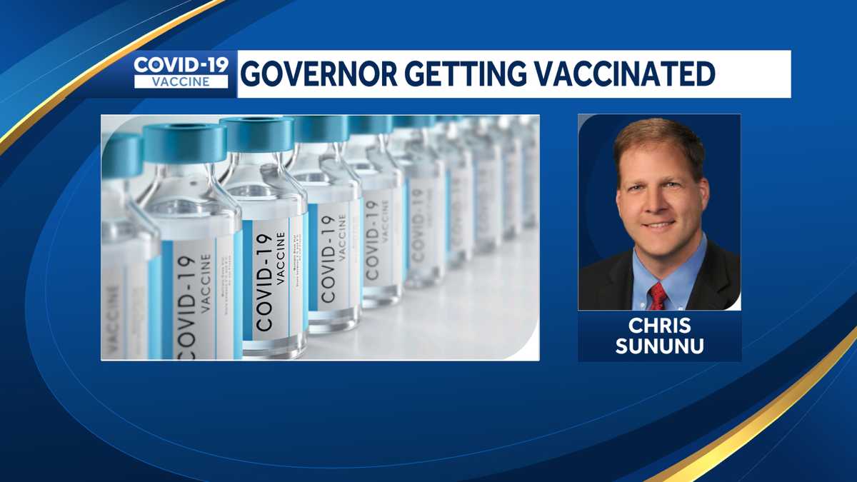 NH governor says he will receive COVID vaccine on Saturday