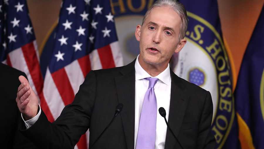 Trey Gowdy (R-SC), participates in a news conference on June 28, 2016 in Washington, DC. 