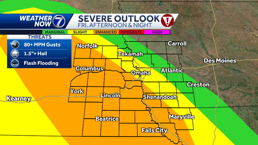 Omaha weather: Destructive winds, large hail and flash flooding ...