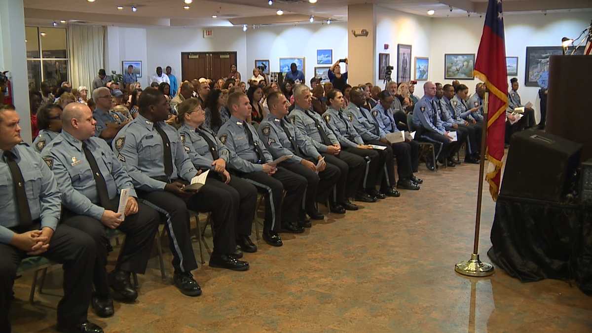 Graduation day for Chatham County Police recruits, as the department grows