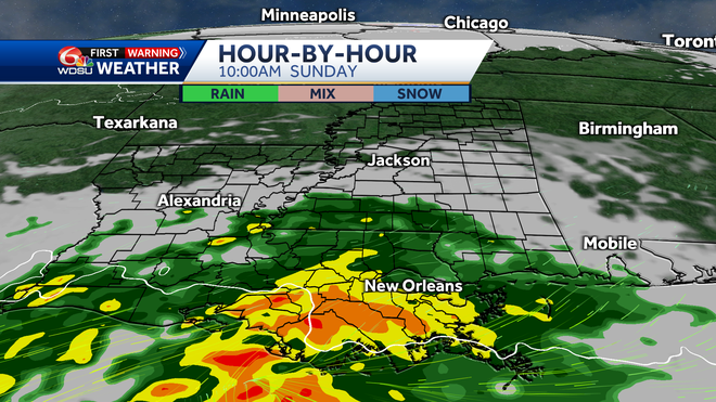 Another cold day, then watching for rain on Sunday
