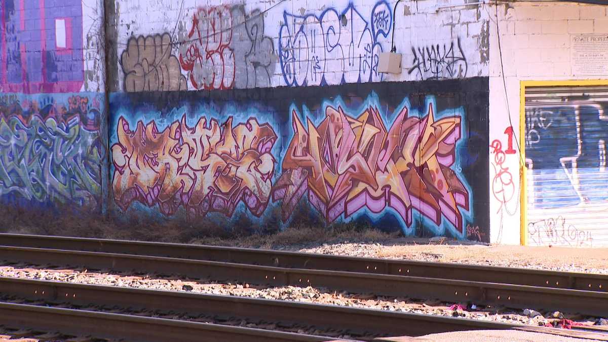What's being done about graffiti spreading in Baltimore?