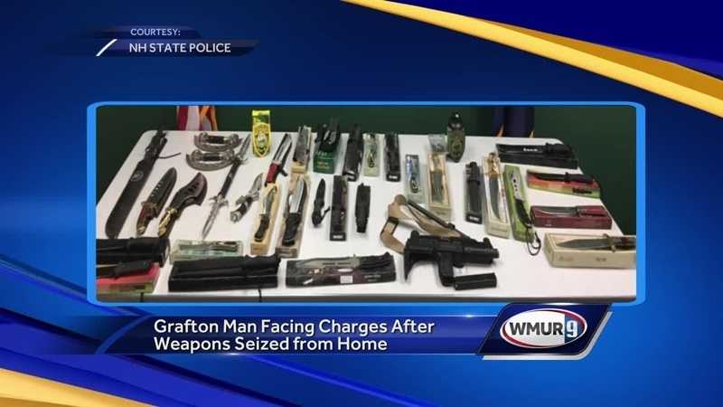 Police: Stash of weapons, including submachine gun, found in Grafton ...