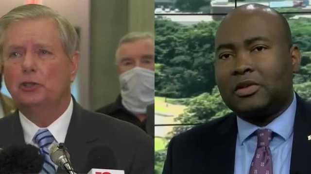 U S Senate Candidates Lindsey Graham And Jamie Harrison Debate For 1st Time