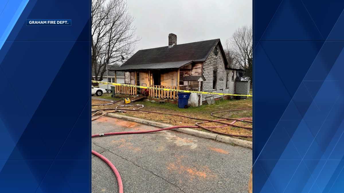 One person dies after house fire in Graham