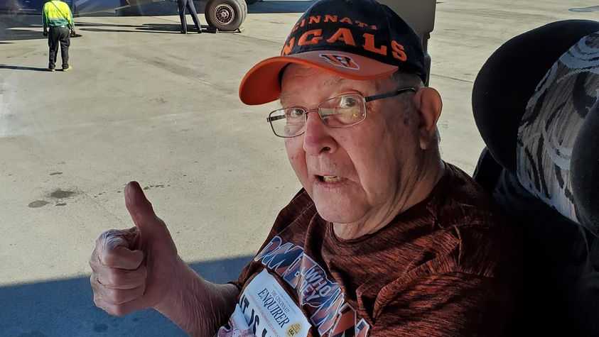 Touchdown in LA: 86-year-old Bengals fan headed to Super Bowl thanks to  donations