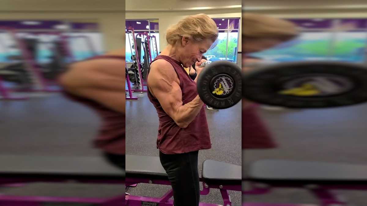 Grandma, 61, wants to show people there's no age limit to bodybuilding