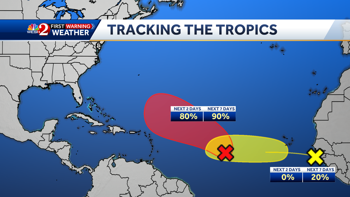 Invest 92-L could become next tropical storm; NHC monitoring new area of interest