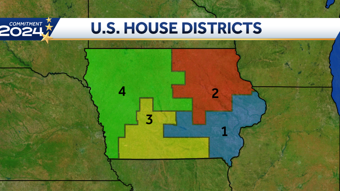 Iowa election 2024 Voting results of U.S. House races