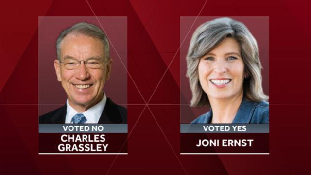 Iowa's senators release statements after Senate passes bipartisan gun safety legislation - Vimarsana News
