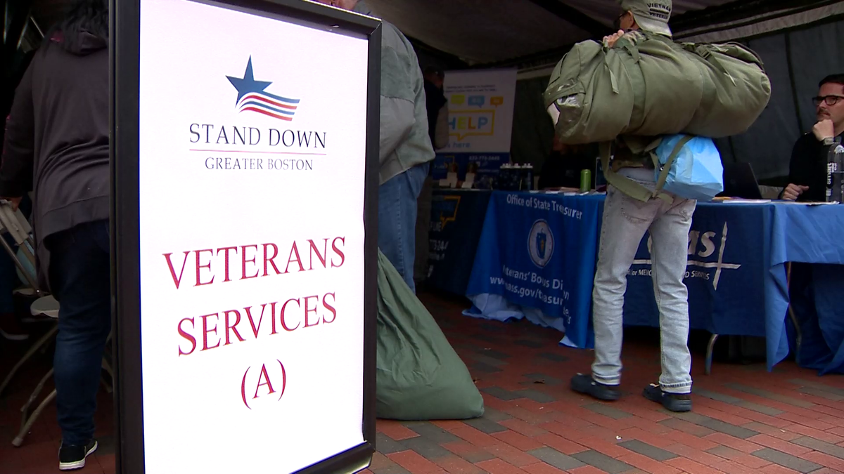 数百人齐聚市政厅参加2023年大波士顿退伍军人休假日