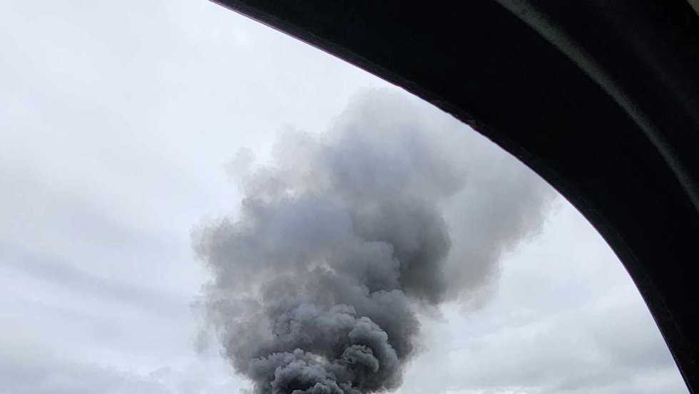 Several crews on scene of fire at Backyard Farms in Maine