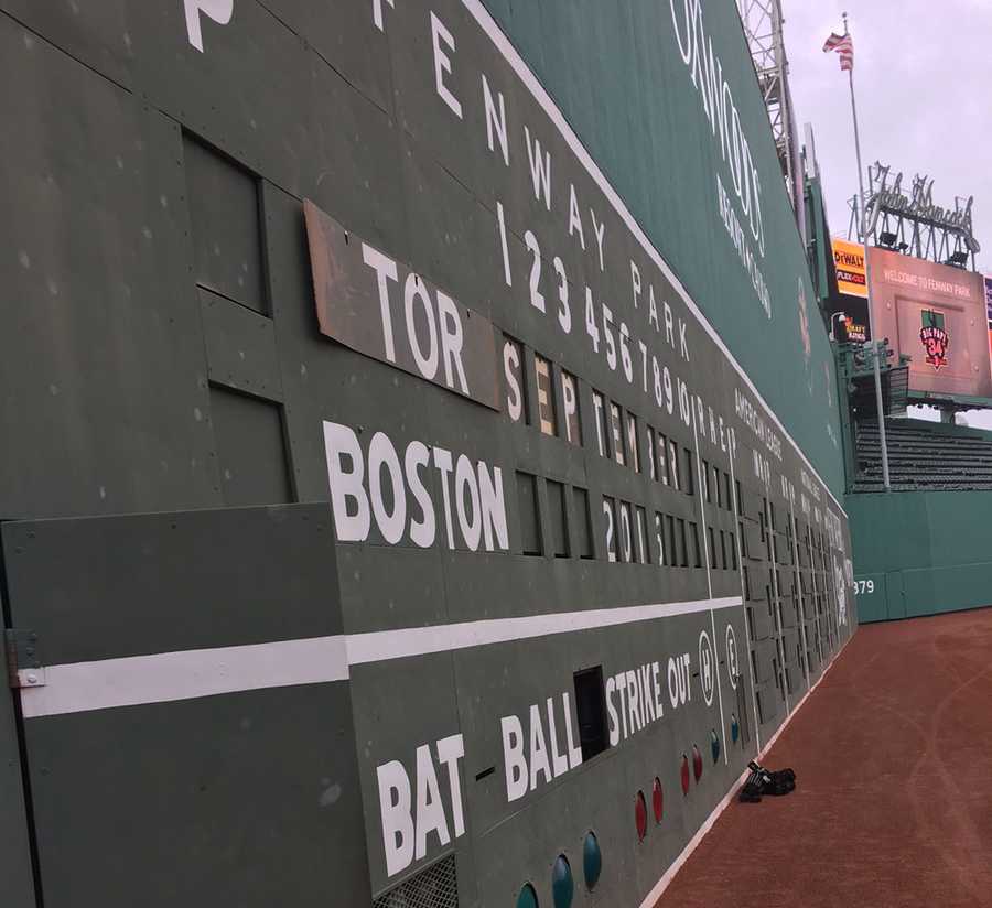 Green Monster meets green thumb: Check out the garden at Fenway Park