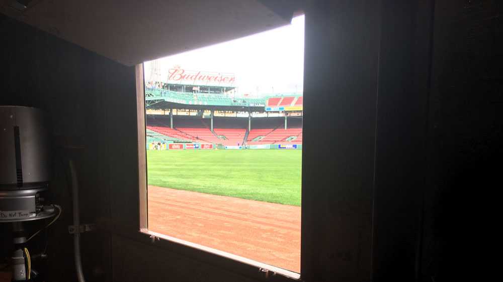Did you know about this secret path to the Green Monster at Fenway