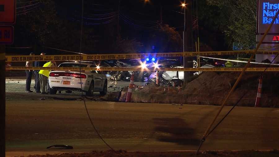 Five killed in crash during chase involving NC deputies
