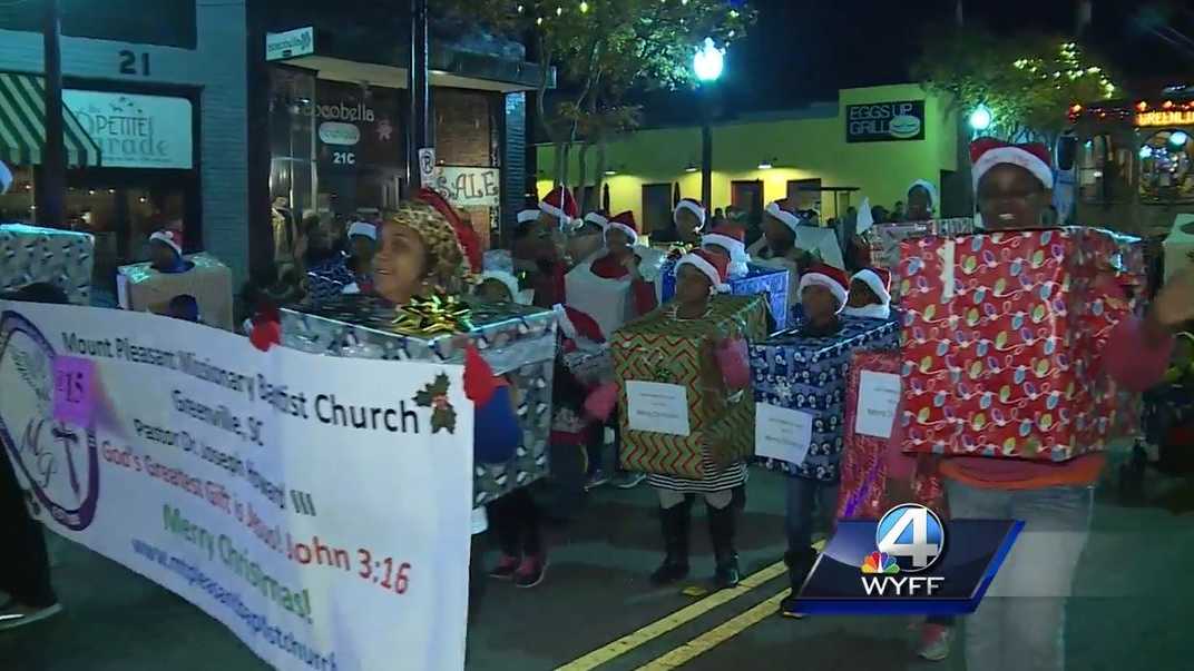 Greenville 2016 Christmas Parade opens downtown holiday season