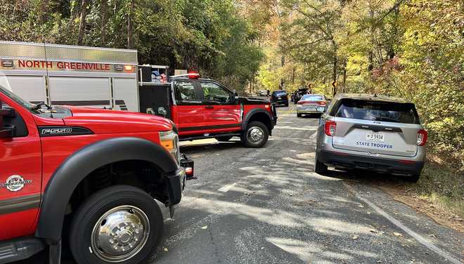 Accidente del condado de Greenville en Old Hunts Bridge Road