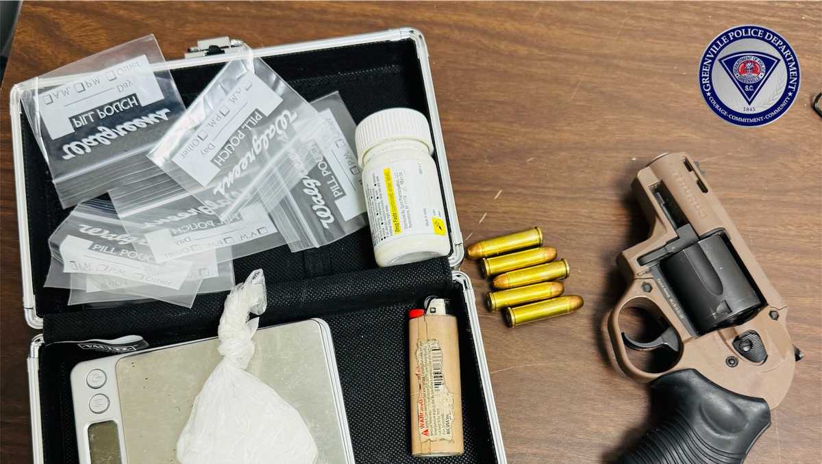 GP: Greenville man arrested after wrong-way stop uncovers meth - WYFF