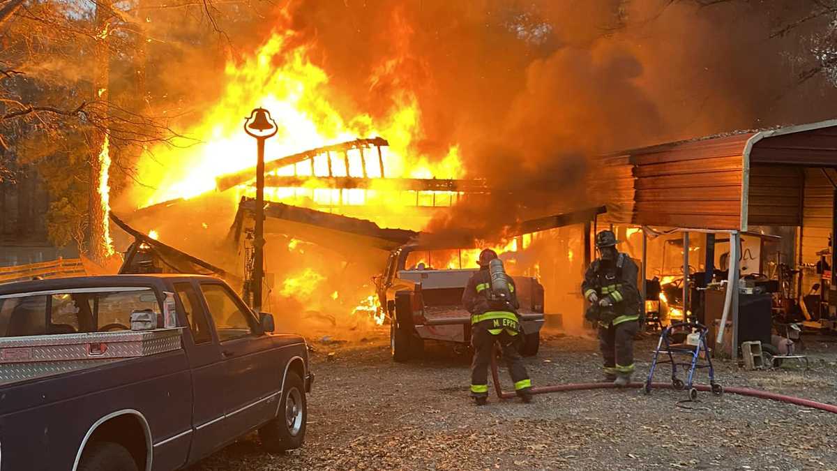 South Carolina officials: Property called 'total loss' after fire