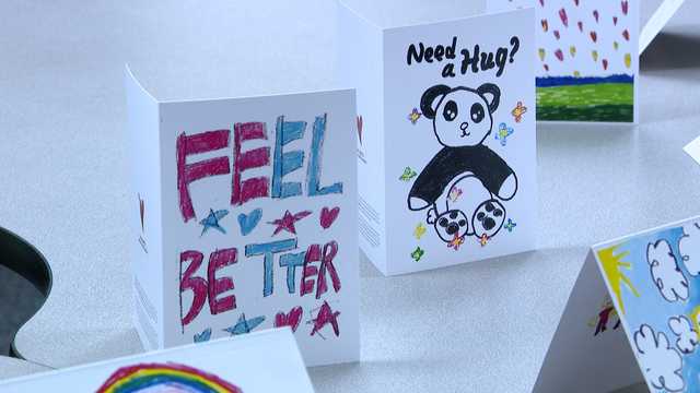 'Love Quotes': Local students crafting meaningful connections through greeting cards