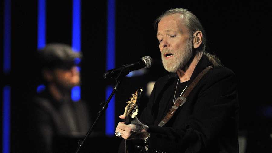 This Oct. 13, 2011, file photo shows Greg Allman performing at the Americana Music Association awards show in Nashville, Tenn.