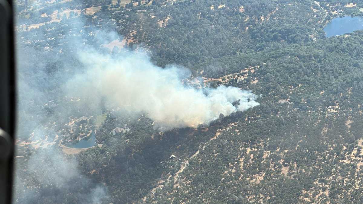 Sisson Fire: Forward progress stopped in North Auburn vegetation fire – KCRA