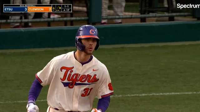Grice homers twice in Clemson's 7-3 win over ETSU - Vimarsana News