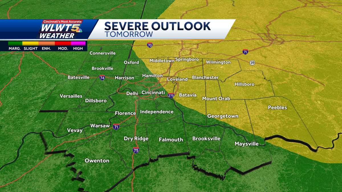 TIMELINE: Heat, humidity and severe storm chances return