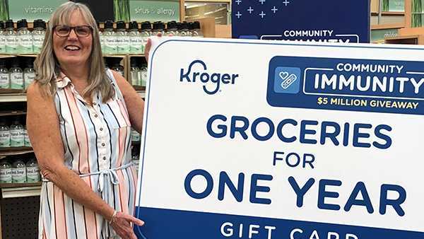 Kroger Vaccine Lottery Kentucky Woman Wins Free Groceries For A Year