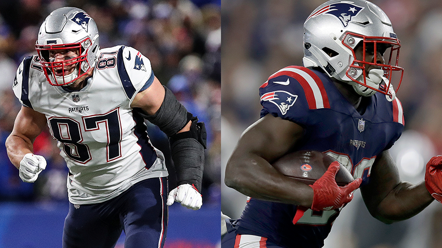 Gronk, Michel ruled inactive for Patriots' game against Packers