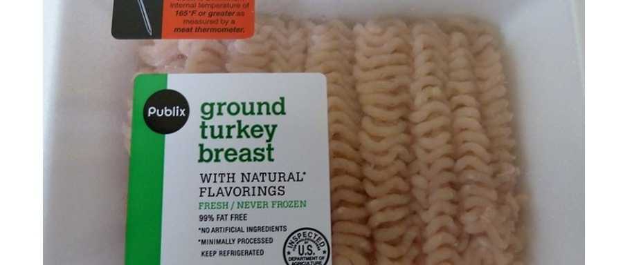 Ground turkey recall 