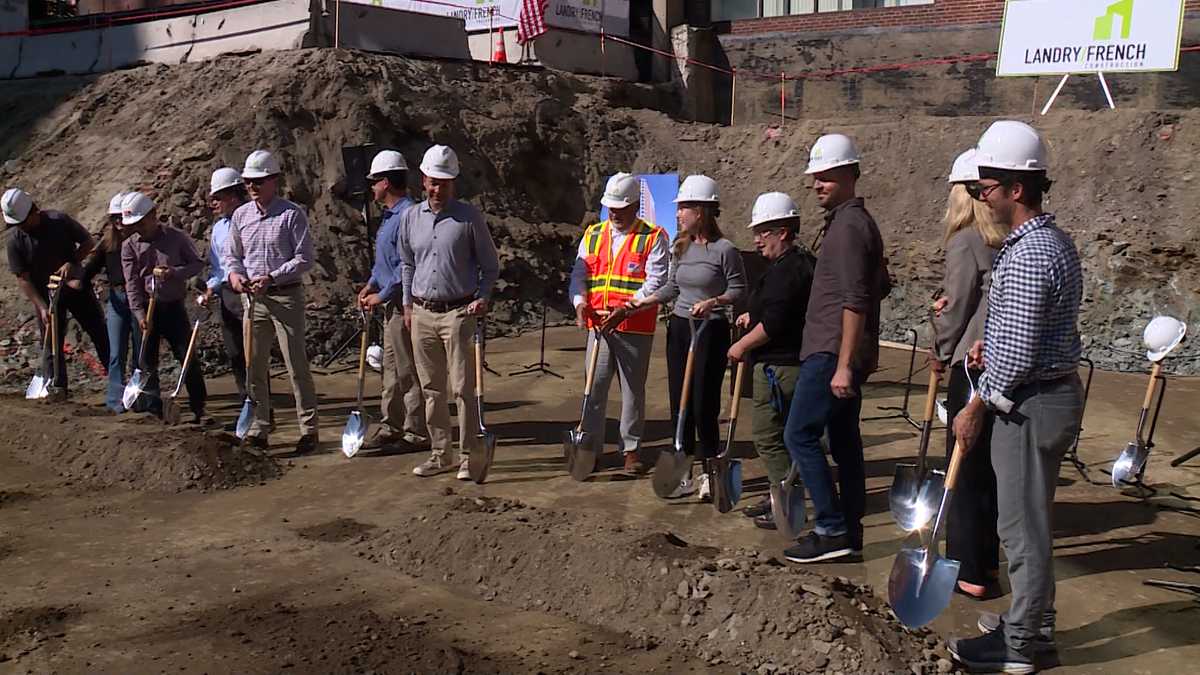 Groundbreaking held for what will be Maine's tallest building