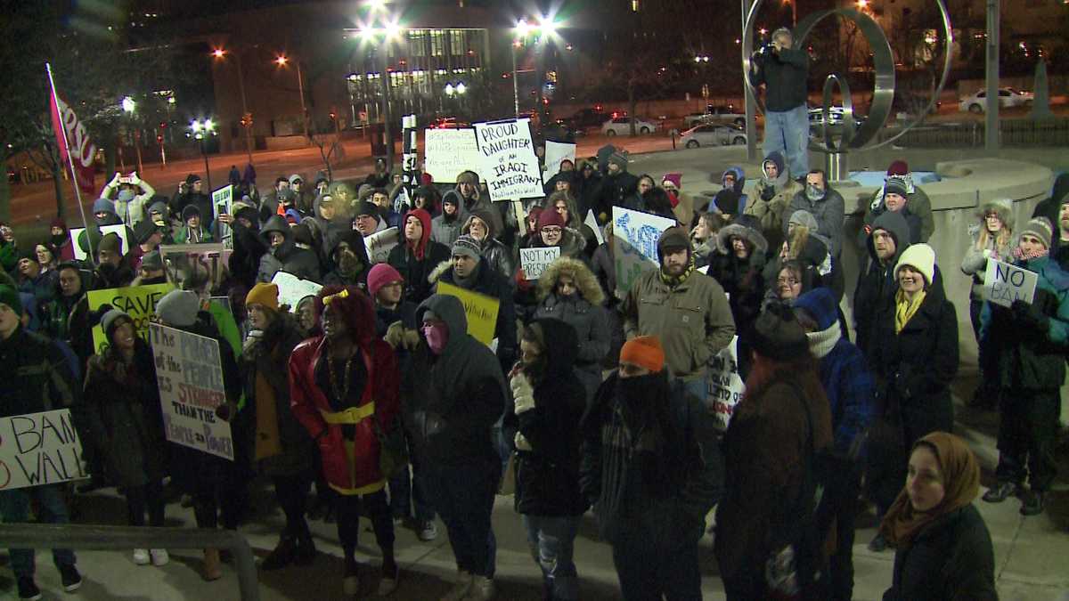 Milwaukee Coalition Against Trump leads victory rally