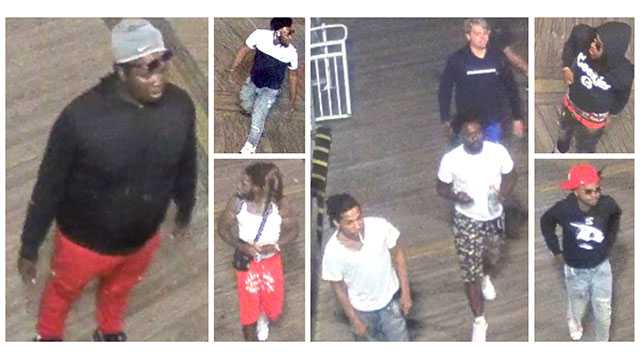 Ocean City police need help identifying suspects in two assaults
